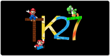 TK 27 logo XXL Gaming Mousepad