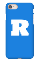 Ryan Syed iPhone Case White Logo
