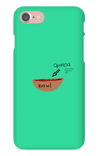 quinoa bowl iPhone case