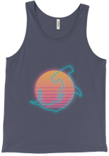 Neon Shark Logo Tank Top