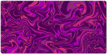 Magenta and Pink Distortion Icy Mousepad