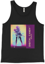 Synthwave Punk Purple Tank Top