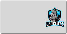 ladplayz XXL Gaming Mousepad Right Logo