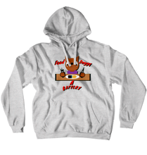 Feed Doggy a Battery || Pullover hoodie ( No zip)