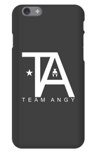 Team Angy Iphone Case || Logo White