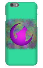 Wolf & Moon Bubbles iPhone Phone Cases