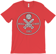 Roll Cast Die! (Dark) T-Shirts