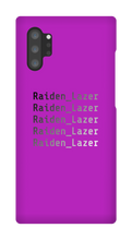 Raiden_Lazer Samsung Phone Case