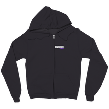 Dark Zip-Up Hoodie with Twitch Logo