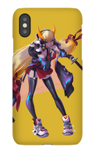 katya_cyan iPhone Phone Cases