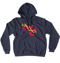 Lag Spike Hoodie (Center design) (No-Zip/Pullover)