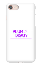 plumdiggy iPhone Phone Cases
