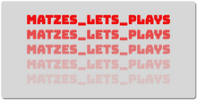 matzes_lets_plays XXL Gaming Mousepad