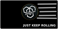 Just Keep Rolling Gaming Mousepad