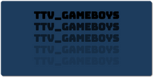 ttv_gameboys XXL Gaming Mousepad
