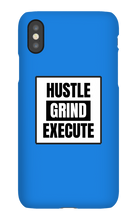 HUSTLE GRIND EXECUTE iPhone Phone Cases