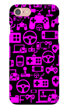 LMY gamer purple iPhone Phone Cases