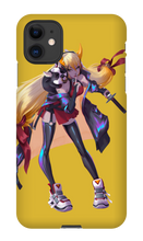 katya_cyan iPhone Phone Cases