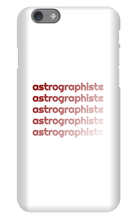 astrographiste iPhone Phone Cases