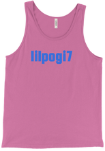 lilpogi7 Tank Top (Blue Logo)