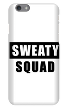 Sweaty Squad iPhone Case (Invert Theme)