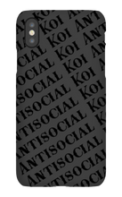 Antisocialkoi Iphone case