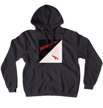 feingeschmack TV Hoddie (schwarz/weiß)