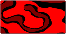 black and red swirl XXL Gaming Mousepad