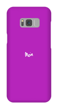 Samsung Handyhülle "moin" (logo weiß)
