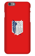 attack on titan iPhone Phone Cases