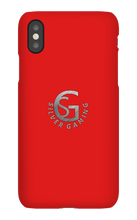 silver_gaming_live iPhone Phone Cases