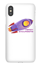 Nerdy Excursions Rocket iPhone Phone Cases