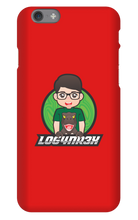 l0g4nr3x iPhone Phone Cases