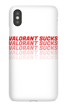 Valorant Sucks iPhone Phone Cases