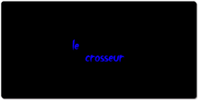 le crosseur XXL Gaming Mousepad