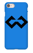 Cereal_Wars iPhone Phone Case (Black Out Logo)