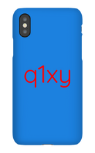 q1xy iPhone Phone Cases