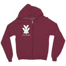 Solid Logo Zip-Up Hoodie
