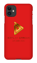 EZPLAYSTREAM iPhone Phone Case (Metal Gold Logo)