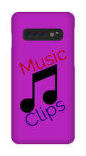 music clips Samsung Phone Cases