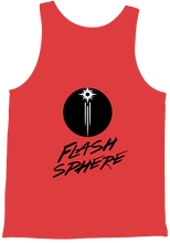 Flash Sphere Black Logo Tank Top