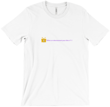T-shirt "offrez un abonnement" - Homme
