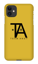 Team Angy Iphone Case || Logo Black