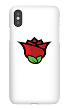 Cover Iphone (Rosa rossa senza scritte)