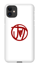 Jonah Moore iPhone Phone Cases (Red Logo)