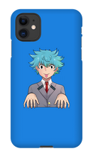 Moothefrog blue iPhone Phone Cases
