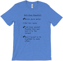 Self-Care Checklist T-Shirt