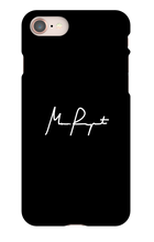 mrreporttv iPhone Phone Cases Schriftzug