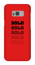 Fading Solo Text Samsung Phone Cases