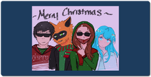 kako's stream Christmas XXL Gaming Mousepad